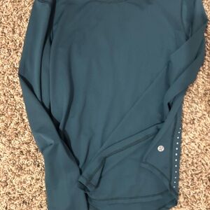 lululemon athletica Teal Long Sleeve Top